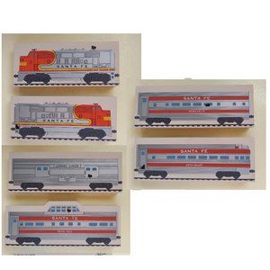 Santa Fe Passenger Boxed Set _ Lionel Trains _ 1995 _ Cat's Meow Village